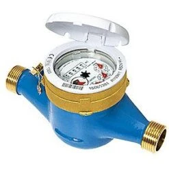 B-meters Vingehjulsmåler GMDM-I Q3=6,3 (QN3,5) L-260, DN25, 1 1/4''RG R100, Tørløber, Koldt Vand Til 50°