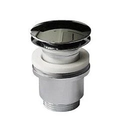 Børma Bundventil 1 1/4'' Tvangsåben, Krom