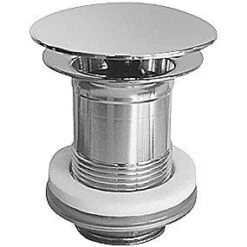 Duravit Bundventil 1 1/4'' 80mm Med Kappe. Krom