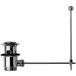 Duravit Bundventil 1 1/4'' Lodret. Krom