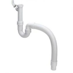 Køkkenvandlås1 1/2" X 40/50 MM M/FLEXSLANGE