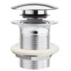 Unique Push-up Bundventil 1 1/4" I Krom, Uden Overløb